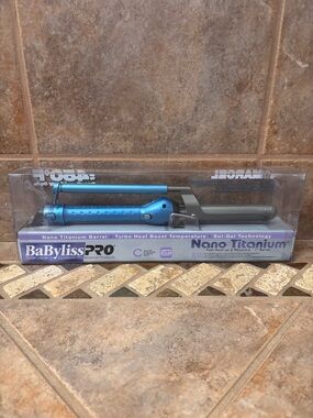 BaBylissPRO® Nano Titanium™ 1" Spring Curling Iron new in box
